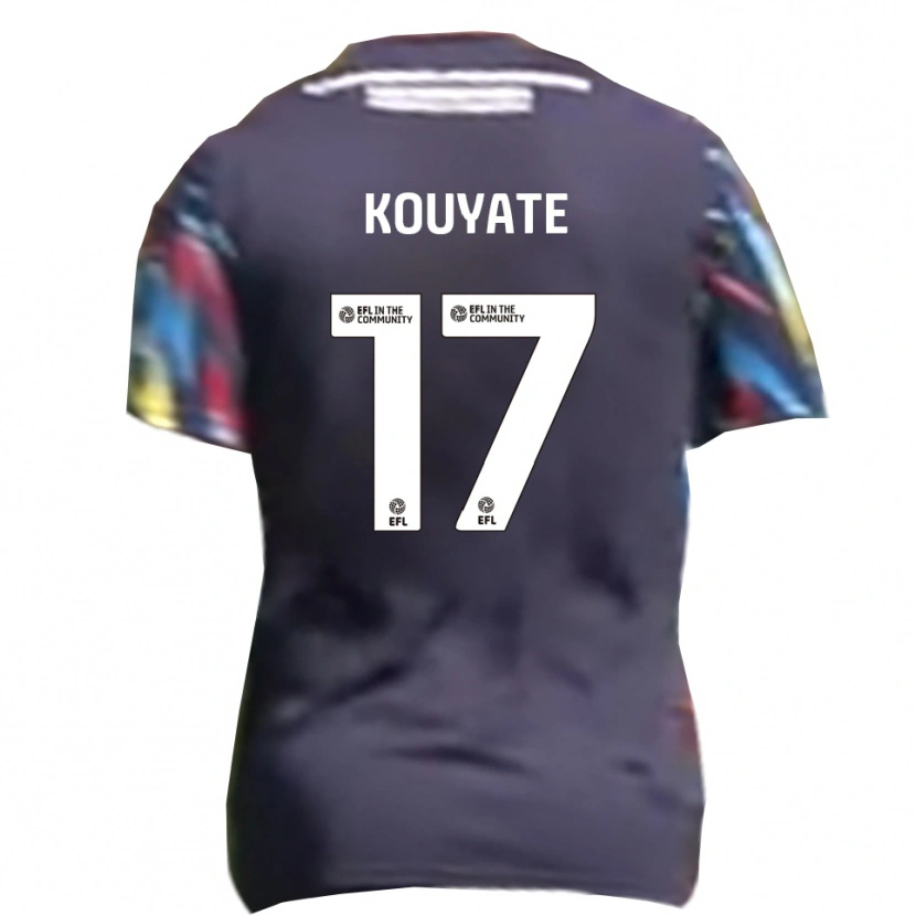 Danxen Herren Katia Kouyate #17 Marine Gelb Rot Auswärtstrikot Trikot 2025/26 T-Shirt Schweiz
