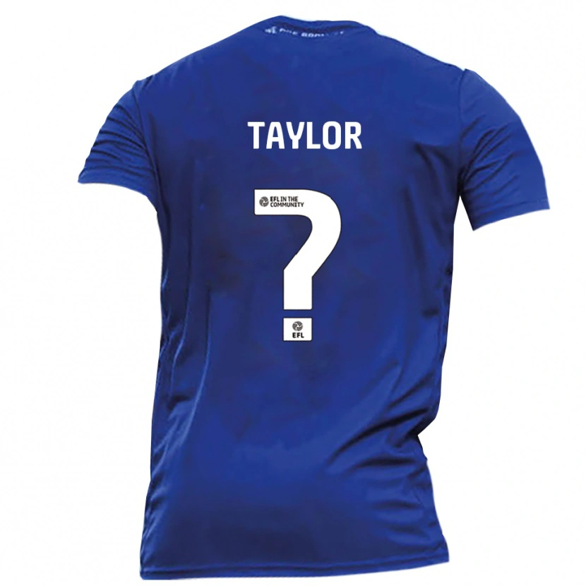 Danxen Herren Megan Taylor #0 Blau Weiß Auswärtstrikot Trikot 2025/26 T-Shirt Schweiz