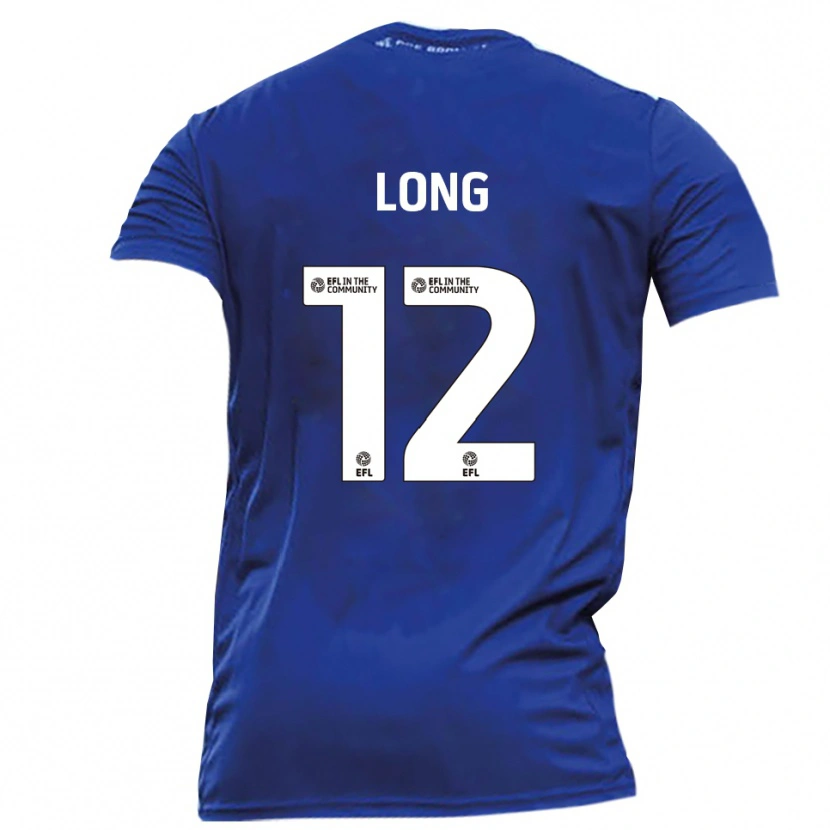 Danxen Herren Sam Long #12 Blau Weiß Auswärtstrikot Trikot 2025/26 T-Shirt Schweiz