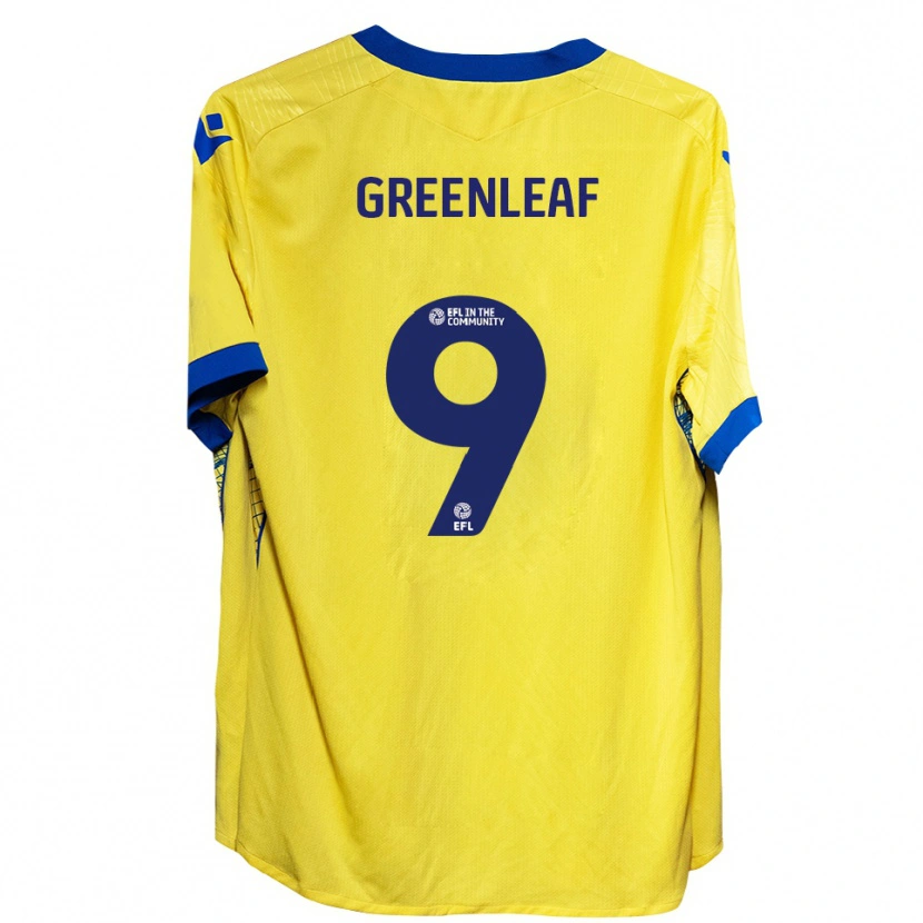 Danxen Herren Ruby Greenleaf #9 Gelb Blau Auswärtstrikot Trikot 2025/26 T-Shirt Schweiz