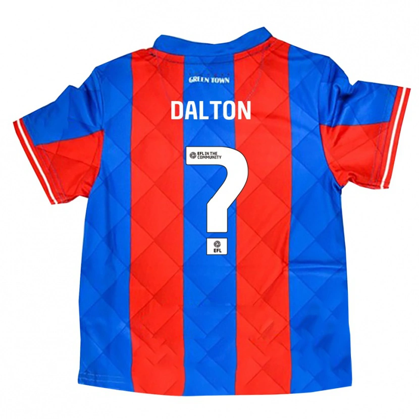 Danxen Herren Harriet Dalton #0 Blau Rot Weiß Auswärtstrikot Trikot 2025/26 T-Shirt Schweiz