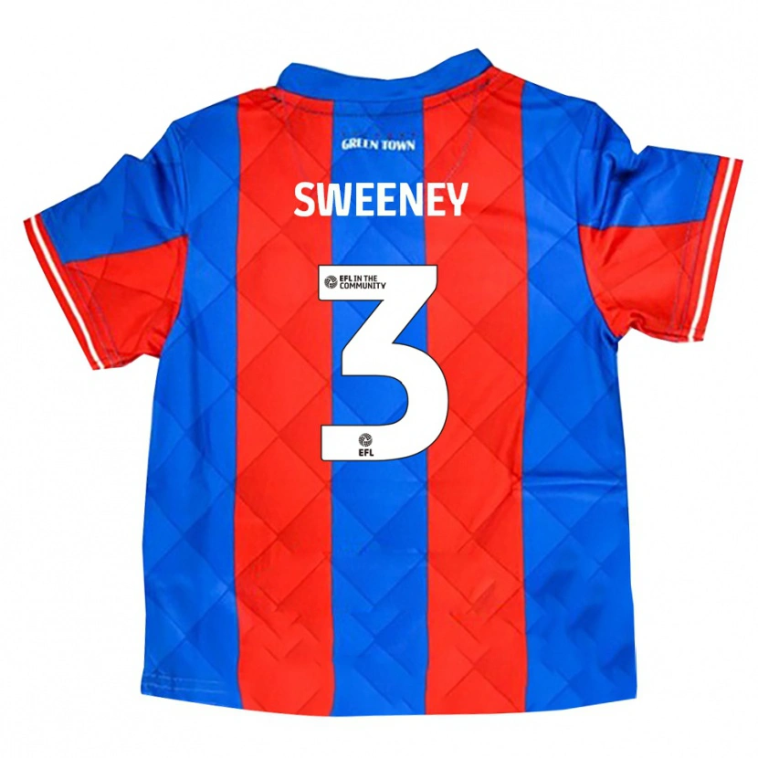 Danxen Herren Jayden Sweeney #3 Blau Rot Weiß Auswärtstrikot Trikot 2025/26 T-Shirt Schweiz