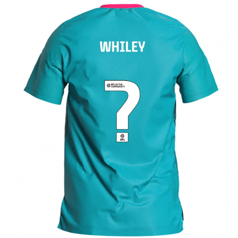 Danxen Herren Kate Whiley #0 Himmelblau Pink Auswärtstrikot Trikot 2025/26 T-Shirt Schweiz