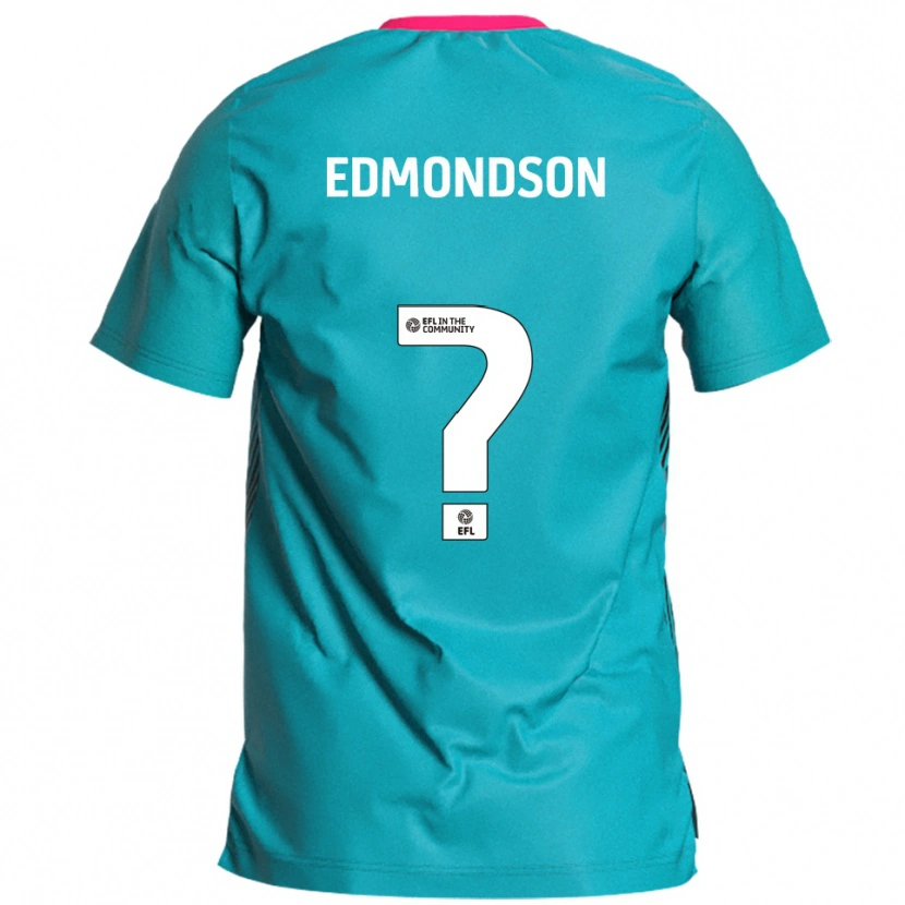 Danxen Herren Rhian Edmondson #0 Himmelblau Pink Auswärtstrikot Trikot 2025/26 T-Shirt Schweiz