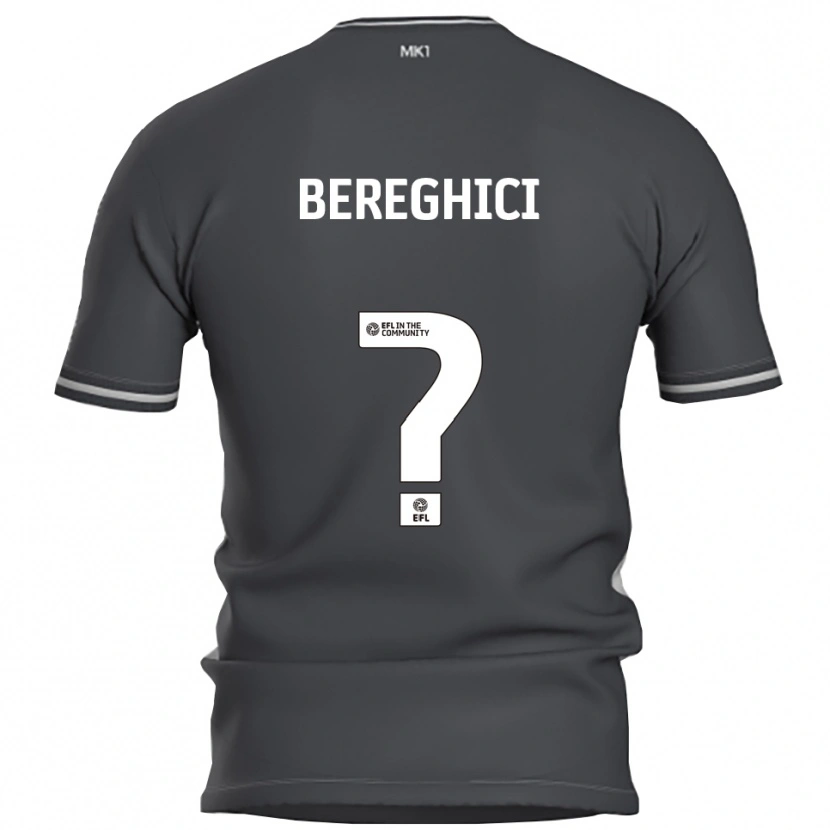 Danxen Herren Artiom Bereghici #0 Grau Silber Auswärtstrikot Trikot 2025/26 T-Shirt Schweiz