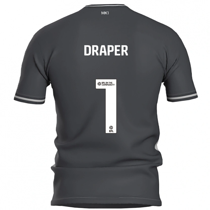 Danxen Herren Anna Draper #1 Grau Silber Auswärtstrikot Trikot 2025/26 T-Shirt Schweiz