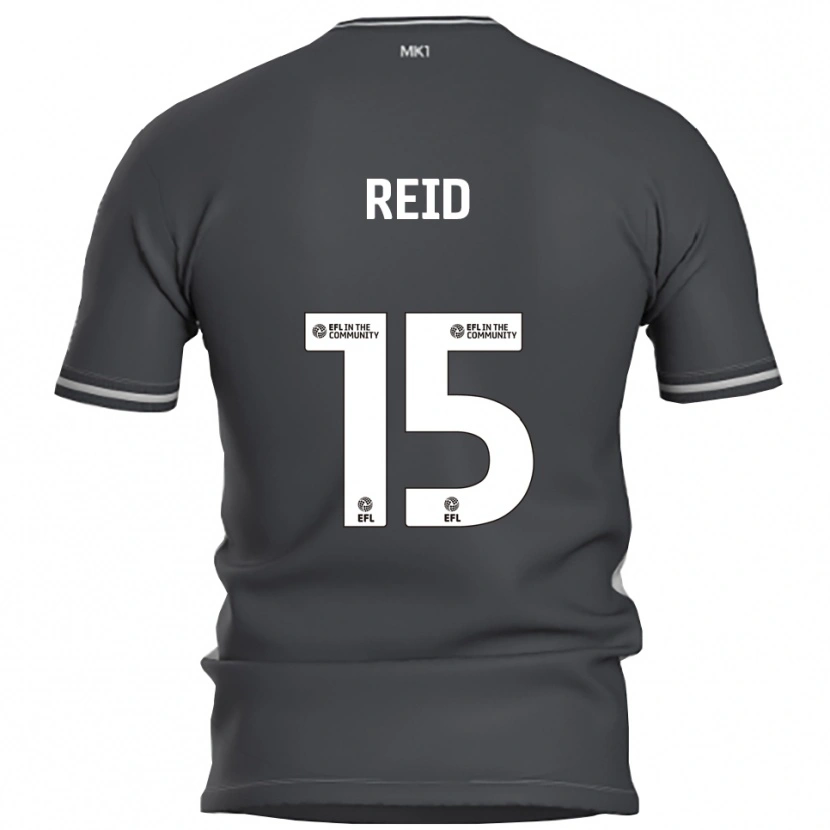 Danxen Herren Mia Reid #15 Grau Silber Auswärtstrikot Trikot 2025/26 T-Shirt Schweiz
