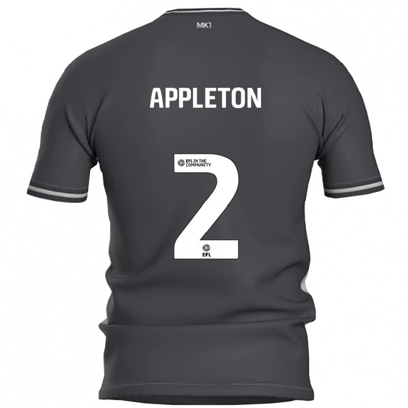Danxen Herren Tara Appleton #2 Grau Silber Auswärtstrikot Trikot 2025/26 T-Shirt Schweiz