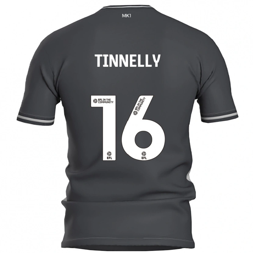 Danxen Herren Becky Tinnelly #16 Grau Silber Auswärtstrikot Trikot 2025/26 T-Shirt Schweiz
