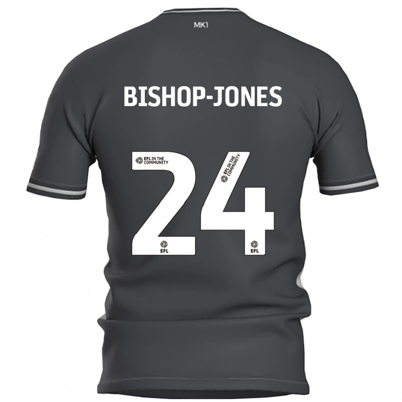Danxen Herren Ruby Bishop-Jones #24 Grau Silber Auswärtstrikot Trikot 2025/26 T-Shirt Schweiz