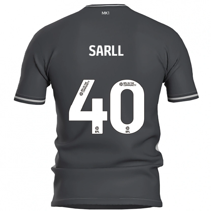 Danxen Herren Amelie Sarll #40 Grau Silber Auswärtstrikot Trikot 2025/26 T-Shirt Schweiz