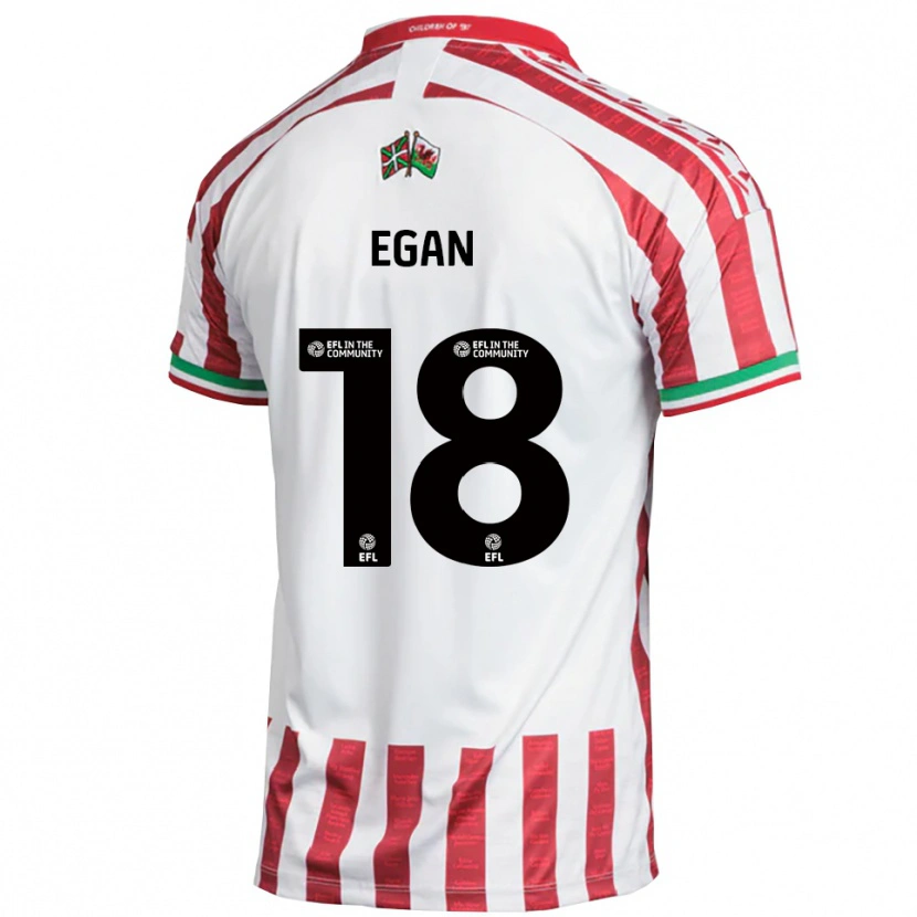 Danxen Herren Cameron Egan #18 Rot Weiß Auswärtstrikot Trikot 2025/26 T-Shirt Schweiz