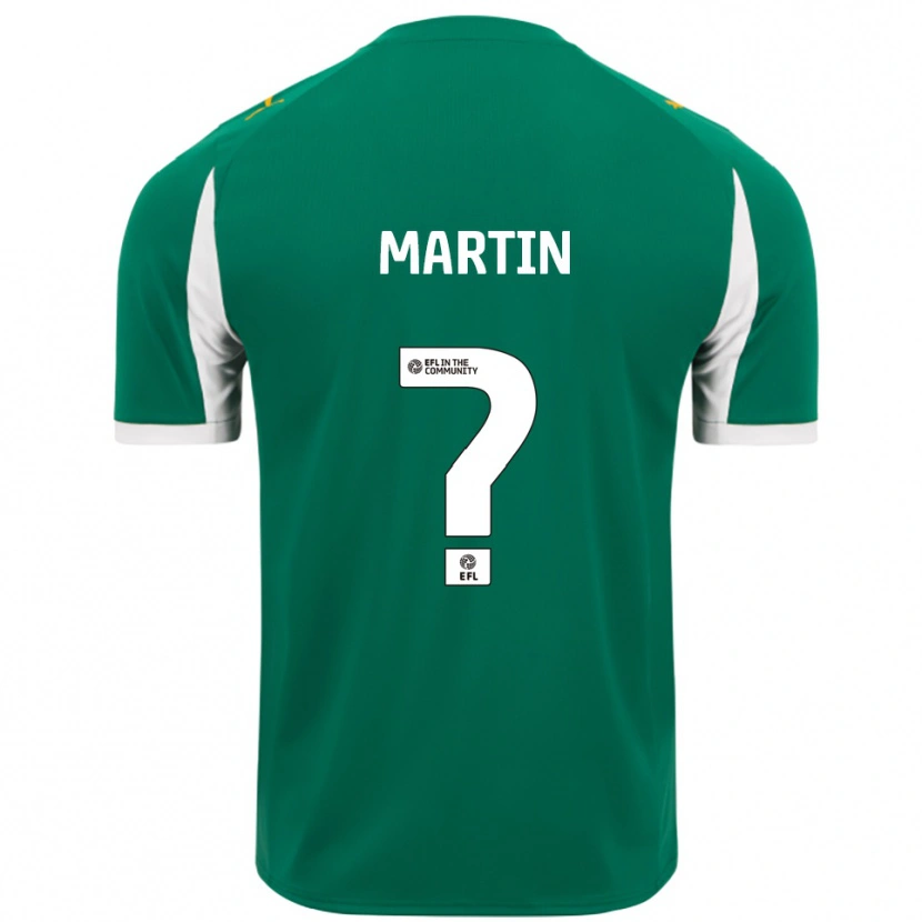Danxen Herren Ellis Martin #0 Grün Weiß Auswärtstrikot Trikot 2025/26 T-Shirt Schweiz