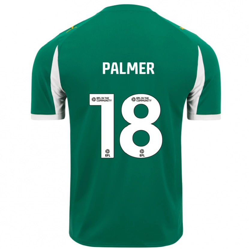 Danxen Herren Matt Palmer #18 Grün Weiß Auswärtstrikot Trikot 2025/26 T-Shirt Schweiz