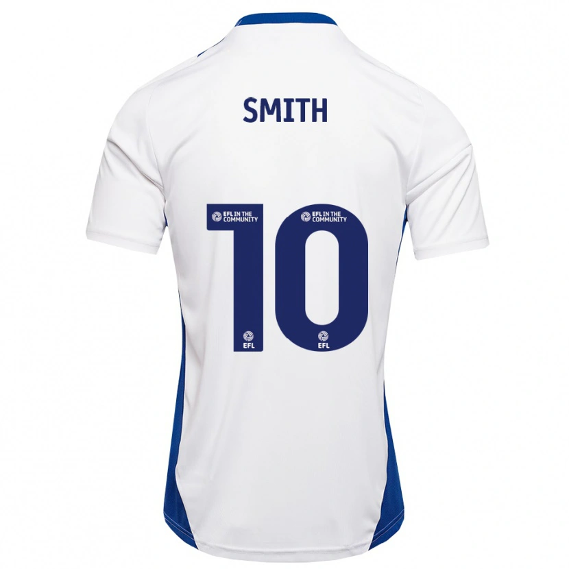 Danxen Herren Harry Smith #10 Weiß Blau Auswärtstrikot Trikot 2025/26 T-Shirt Schweiz