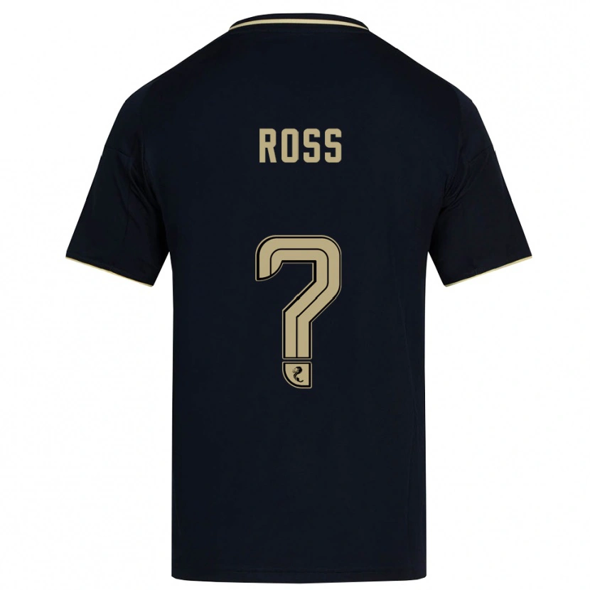 Danxen Herren Dylan Ross #0 Marine Gold Auswärtstrikot Trikot 2025/26 T-Shirt Schweiz