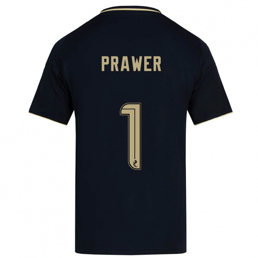 Danxen Herren Anna Prawer #1 Marine Gold Auswärtstrikot Trikot 2025/26 T-Shirt Schweiz