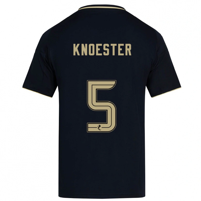 Danxen Herren Mats Knoester #5 Marine Gold Auswärtstrikot Trikot 2025/26 T-Shirt Schweiz