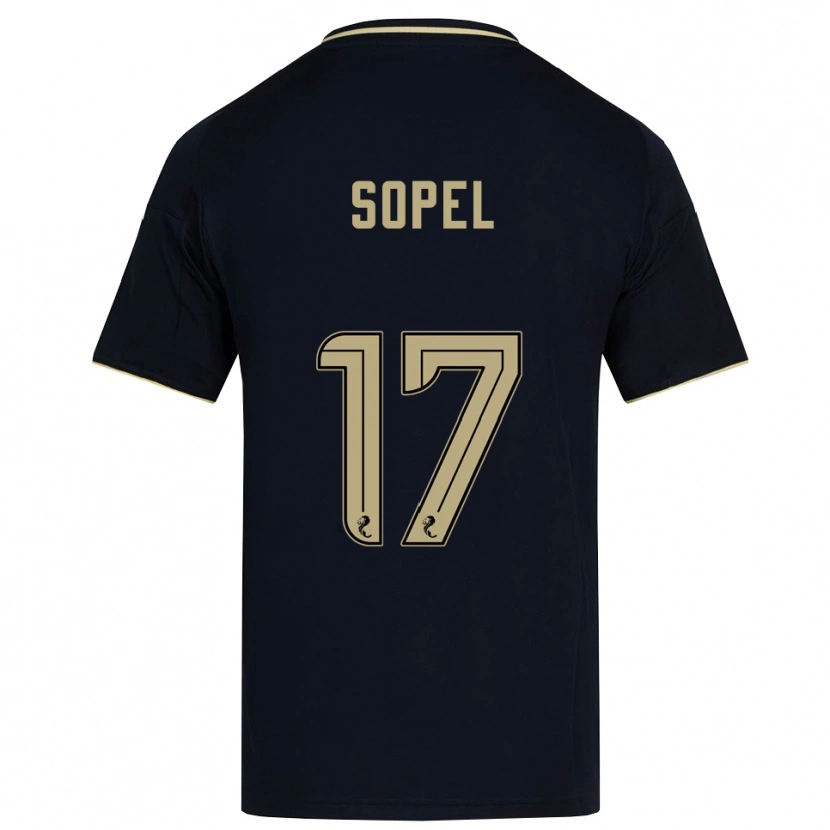 Danxen Herren Nadia Sopel #17 Marine Gold Auswärtstrikot Trikot 2025/26 T-Shirt Schweiz
