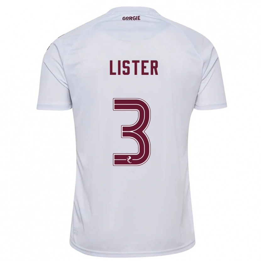 Danxen Herren Henry James #3 Weiß Burgunderrot Auswärtstrikot Trikot 2025/26 T-Shirt Schweiz