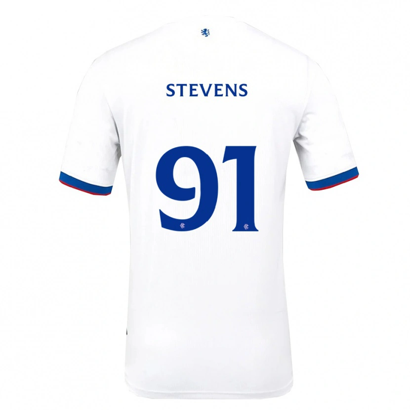 Danxen Herren Archie Stevens #91 Weiß Rot Blau Auswärtstrikot Trikot 2025/26 T-Shirt Schweiz