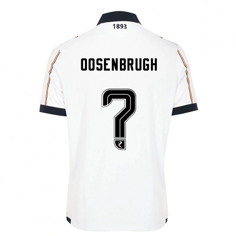 Danxen Herren Charley Oosenbrugh #0 Weiß Marine Rot Auswärtstrikot Trikot 2025/26 T-Shirt Schweiz