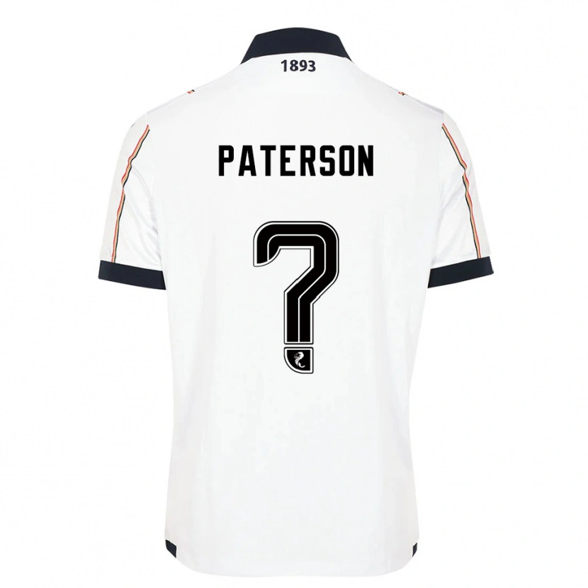 Danxen Herren Sonny Paterson #0 Weiß Marine Rot Auswärtstrikot Trikot 2025/26 T-Shirt Schweiz