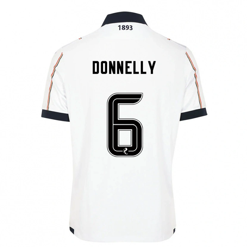 Danxen Herren Aaron Donnelly #6 Weiß Marine Rot Auswärtstrikot Trikot 2025/26 T-Shirt Schweiz