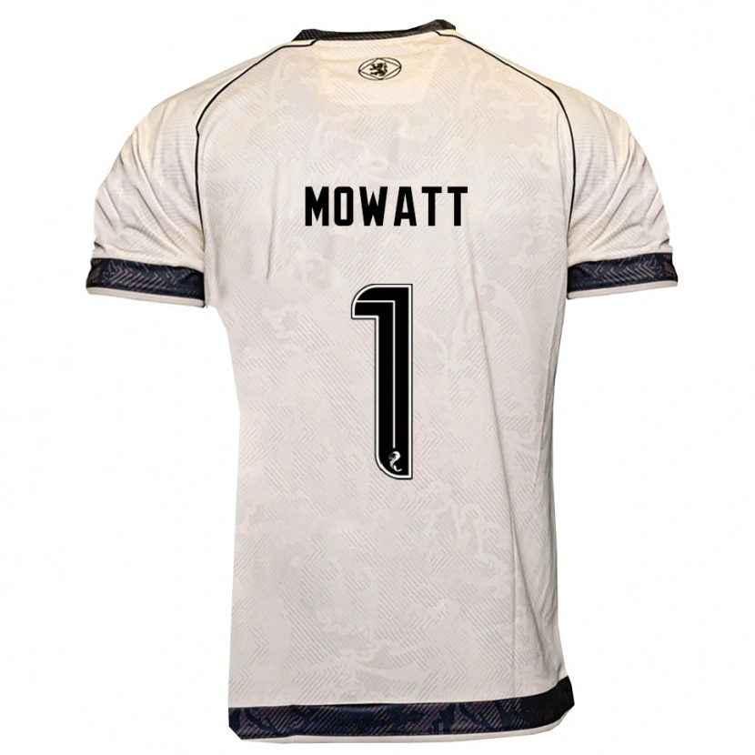 Danxen Herren Beth Mowatt #1 Weiß Schwarz Auswärtstrikot Trikot 2025/26 T-Shirt Schweiz