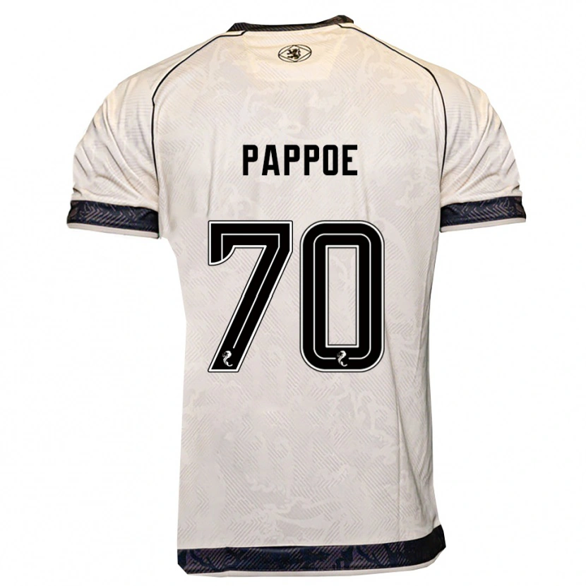 Danxen Herren Isaac Pappoe #70 Weiß Schwarz Auswärtstrikot Trikot 2025/26 T-Shirt Schweiz