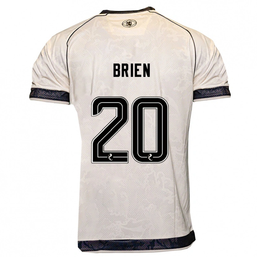 Danxen Herren Freya Brien #20 Weiß Schwarz Auswärtstrikot Trikot 2025/26 T-Shirt Schweiz