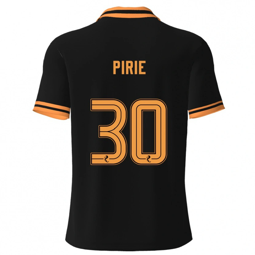 Danxen Herren Rachel Pirie #30 Schwarz Gelb Auswärtstrikot Trikot 2025/26 T-Shirt Schweiz