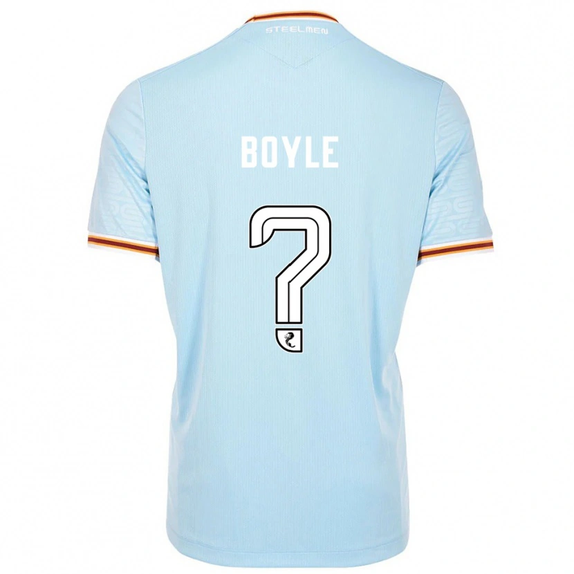 Danxen Herren Callum Boyle #0 Himmelblau Auswärtstrikot Trikot 2025/26 T-Shirt Schweiz