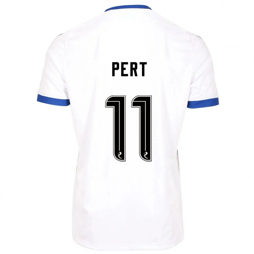 Danxen Herren Bailey Pert #11 Weiß Blau Auswärtstrikot Trikot 2025/26 T-Shirt Schweiz