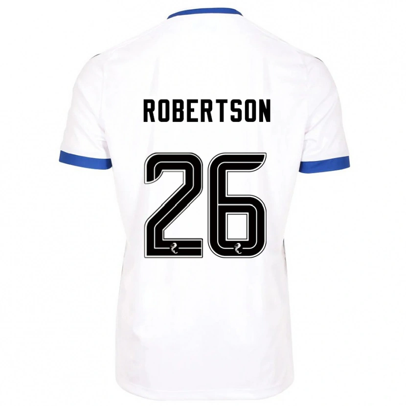 Danxen Herren Rebecca Robertson #26 Weiß Blau Auswärtstrikot Trikot 2025/26 T-Shirt Schweiz