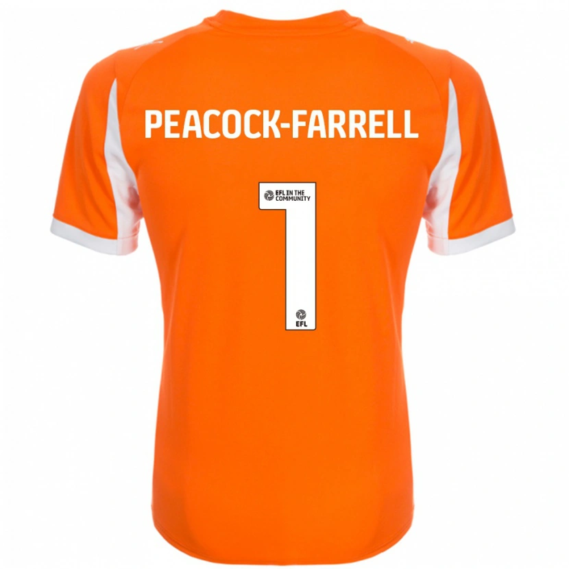 Danxen Damen Bailey Peacock-Farrell #1 Orange Weiß Heimtrikot Trikot 2025/26 T-Shirt Schweiz