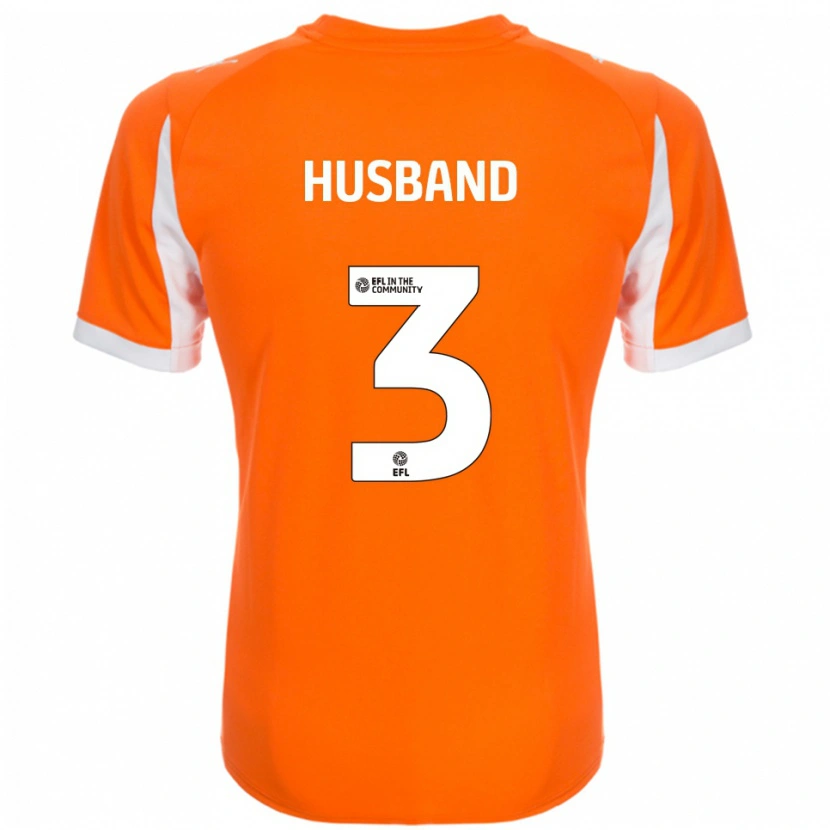 Danxen Damen James Husband #3 Orange Weiß Heimtrikot Trikot 2025/26 T-Shirt Schweiz