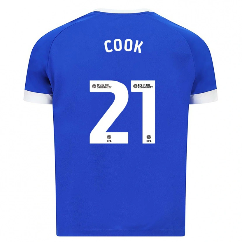 Danxen Damen Mikayla Cook #21 Blau Weiß Heimtrikot Trikot 2025/26 T-Shirt Schweiz