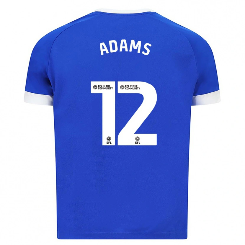 Danxen Damen Kelly Adams #12 Blau Weiß Heimtrikot Trikot 2025/26 T-Shirt Schweiz