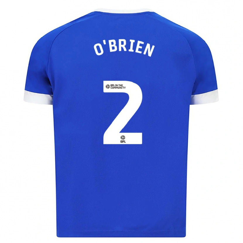 Danxen Damen Charlie O'brien #2 Blau Weiß Heimtrikot Trikot 2025/26 T-Shirt Schweiz