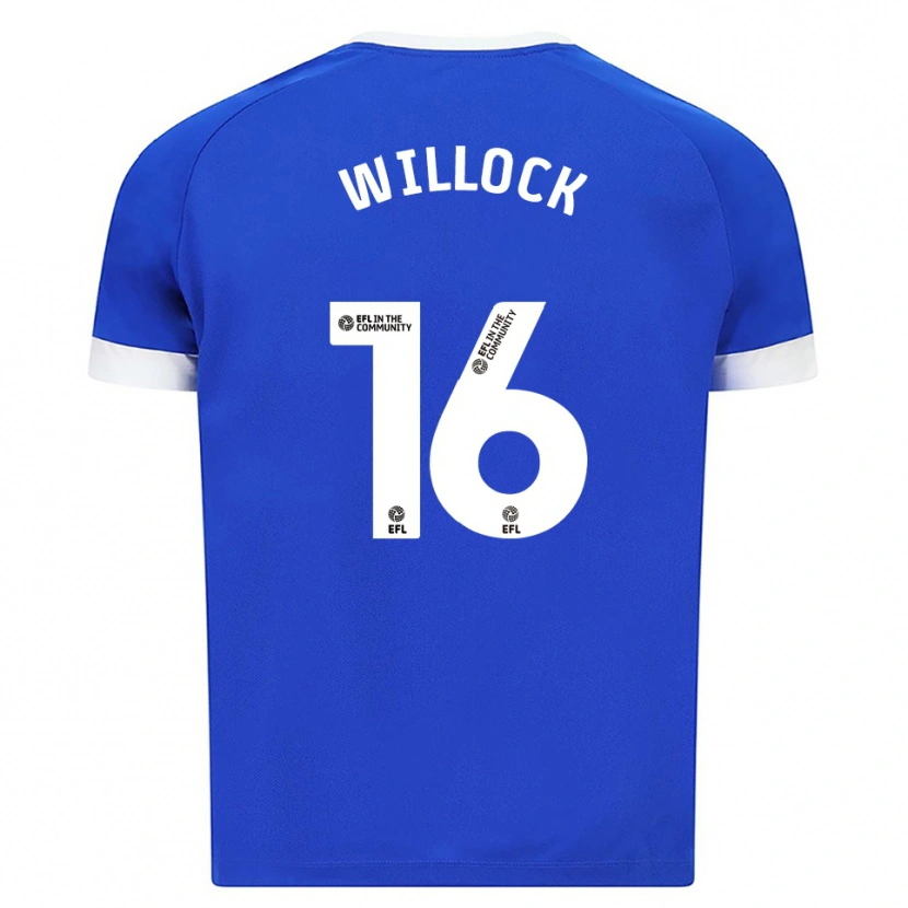 Danxen Damen Chris Willock #16 Blau Weiß Heimtrikot Trikot 2025/26 T-Shirt Schweiz