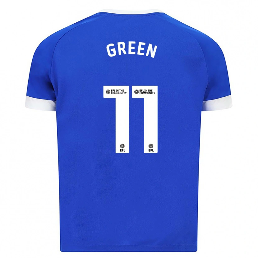 Danxen Damen Danielle Green #11 Blau Weiß Heimtrikot Trikot 2025/26 T-Shirt Schweiz