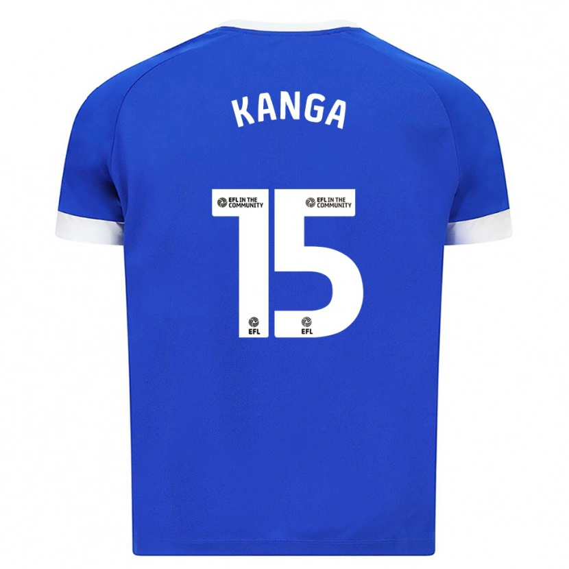 Danxen Damen Wilfried Kanga #15 Blau Weiß Heimtrikot Trikot 2025/26 T-Shirt Schweiz