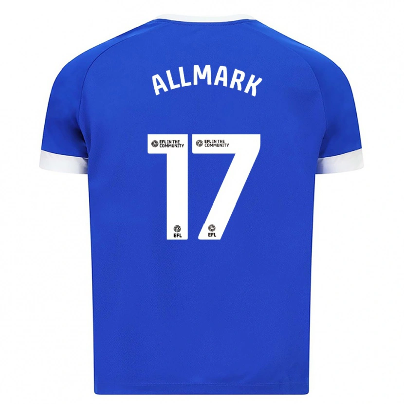 Danxen Damen Hayden Allmark #17 Blau Weiß Heimtrikot Trikot 2025/26 T-Shirt Schweiz