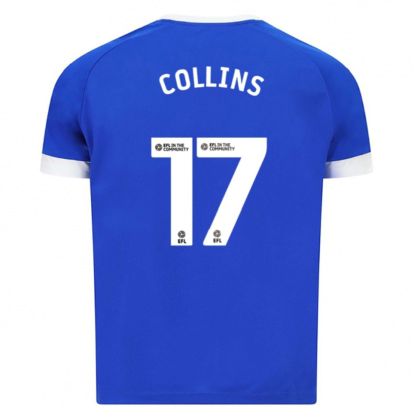 Danxen Damen Jamilu Collins #17 Blau Weiß Heimtrikot Trikot 2025/26 T-Shirt Schweiz