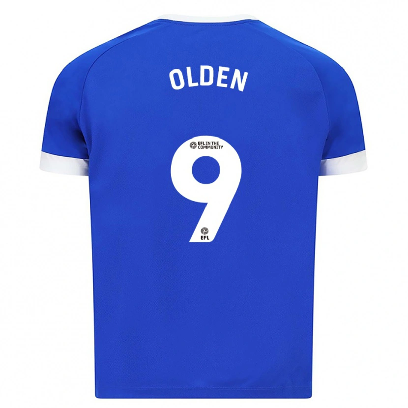 Danxen Damen Mackenzie Olden #9 Blau Weiß Heimtrikot Trikot 2025/26 T-Shirt Schweiz