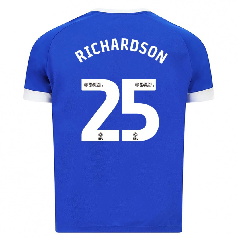 Danxen Damen Tija Richardson #25 Blau Weiß Heimtrikot Trikot 2025/26 T-Shirt Schweiz