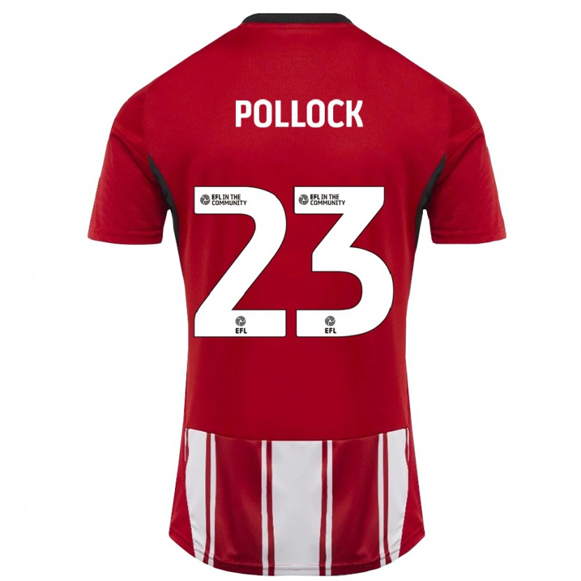 Danxen Damen Amber Pollock #23 Rot Weiß Schwarz Heimtrikot Trikot 2025/26 T-Shirt Schweiz
