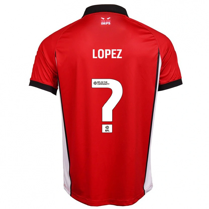 Danxen Damen Jersey Lopez #0 Rot Weiß Heimtrikot Trikot 2025/26 T-Shirt Schweiz