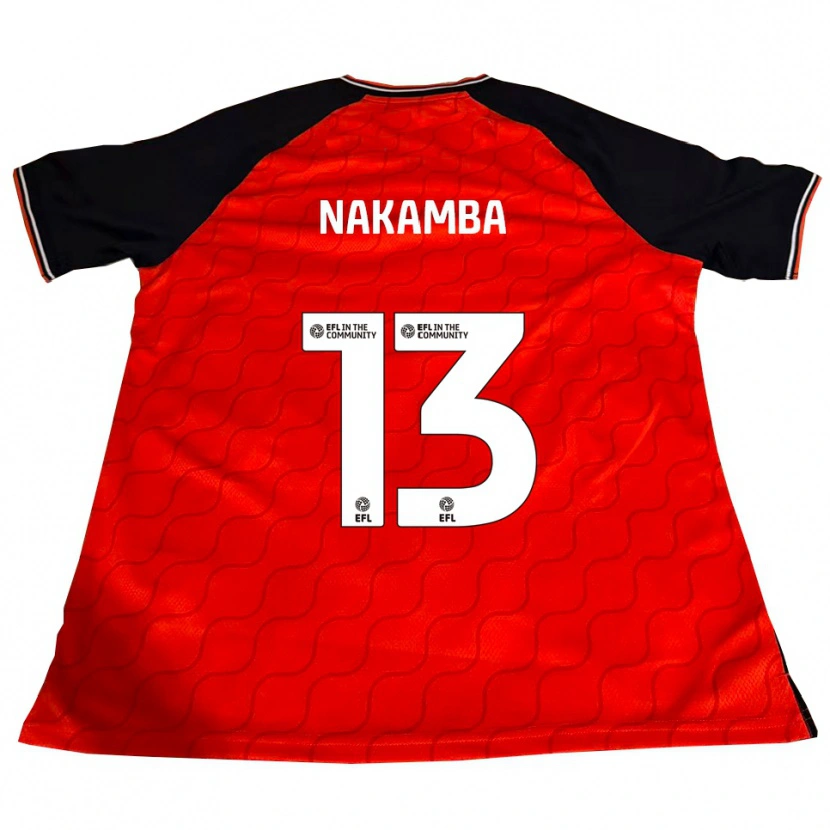 Danxen Damen Marvelous Nakamba #13 Orange Schwarz Weiß Heimtrikot Trikot 2025/26 T-Shirt Schweiz